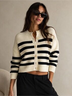 Alex Mill Nico Striped Cardigan